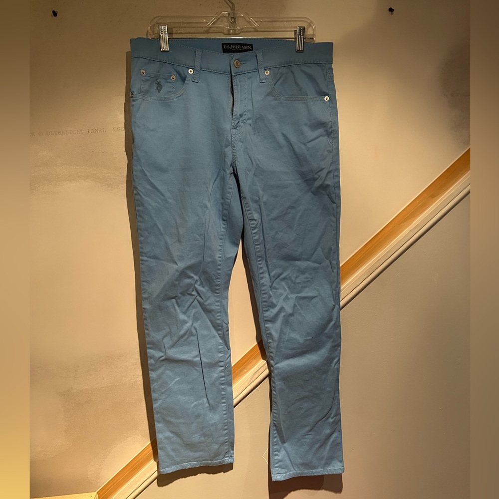 Men’s Baby Blue Chinos